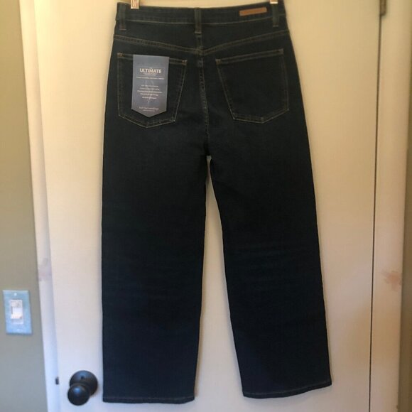 NWT Soft Surroundings The Ultimate High Rise Straight Cropped Jeans sz 4 - Picture 10 of 14
